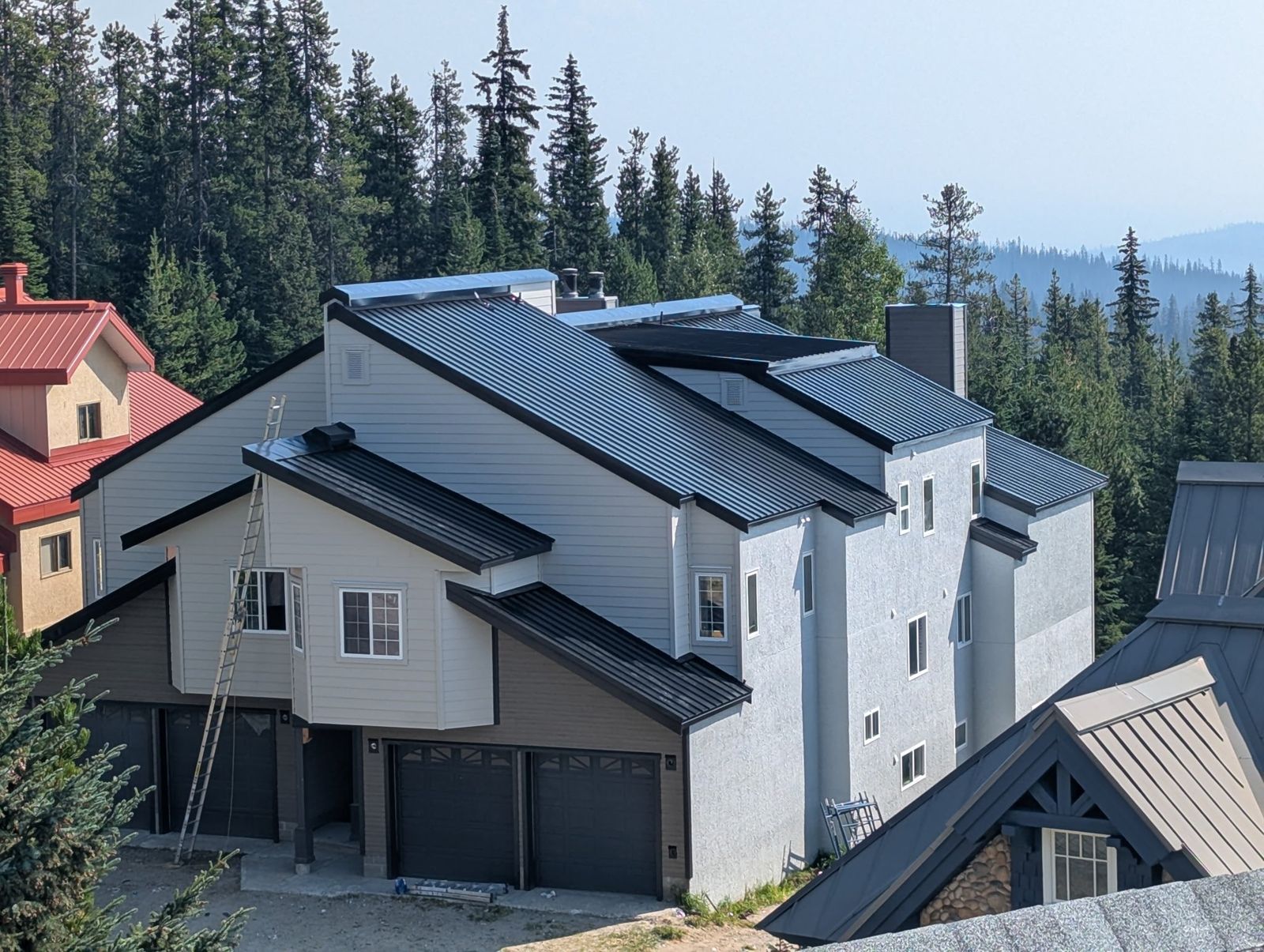 Multi-storey home with new roofing